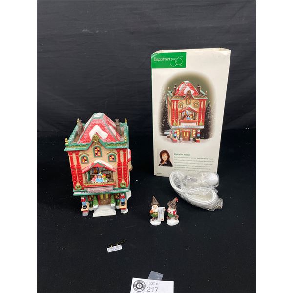 Department 56 North Pole Woods Series " Marie's Doll Museum "