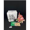 Image 1 : Department 56  North Pole Series " Route 1, Home of Mr.& Mrs Clause"