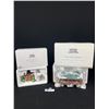 Image 1 : Lot of 2 Department 56 New England Village Series "Tending the New Calves " &" Two Rivers Bridge"