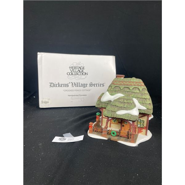 Department 56 Dickens Village "Crooked Fence Cottage"