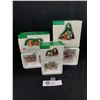 Image 1 : Lot of 3 Department 56 North Pole Series." More Play-Doh Please" , " Just a Cup of Joe" &  "Wrap and