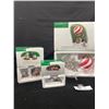 Image 2 : Lot of 4 Departement 56 North Pole Series "Dash Away Delivery Hot Air Balloon" Plus 3 Elf Sets