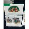 Image 2 : Lot of 3 Department 56 Little Town of Bethlahem Series.Accessories Sets