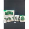 Image 1 : Lot of 2 Department 56 Little Town of Bethlahem Series" Tree Sets"