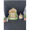 Image 2 : Department 56 Dickens Village Series Gift Set  " Lilycott Garden Conservatory"