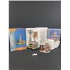 Image 1 : Lot of 2 Department 56 Buck's County "Windmill By The Chicken Coop" & "The Abandoned Gas Pump"