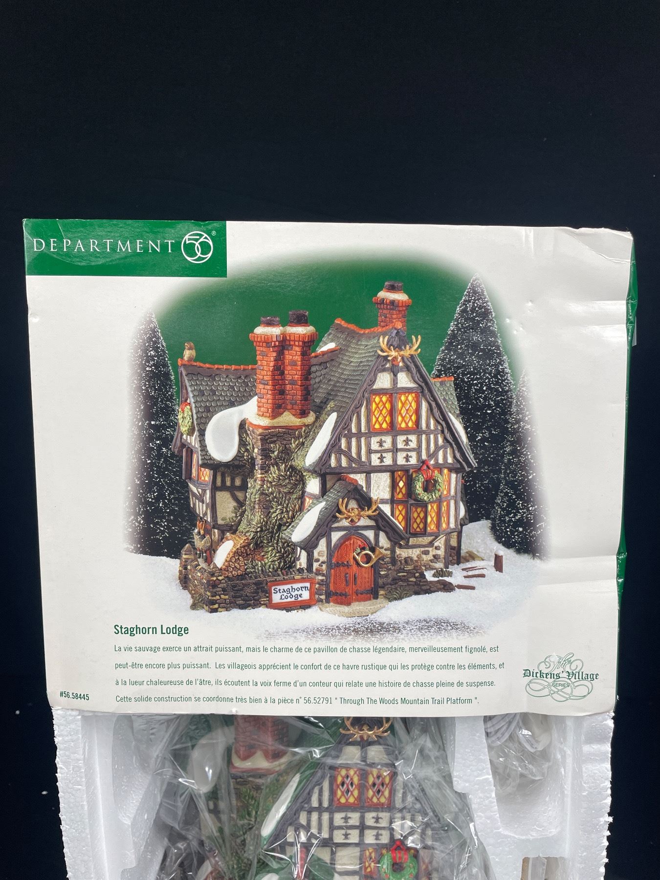 Department 56 Dickens Village Series "Staghorn Lodge"