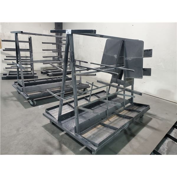 ROLLING STEEL MATERIAL STORAGE RACK 70