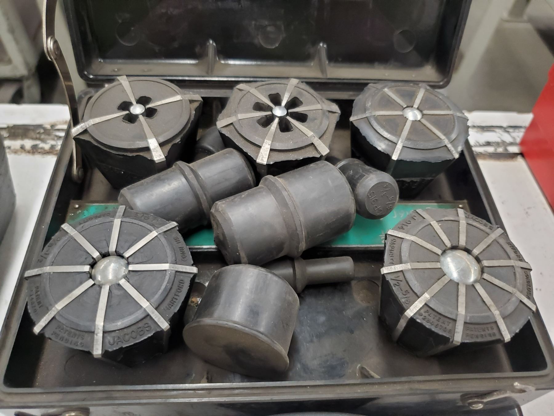 JACOBS RUBBER-FLEX LATHE COLLETS (D6 MOUNT) - Able Auctions