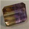 Image 1 : 6.14 CTS EMERALD CUT AMETRINE 12x10 MM