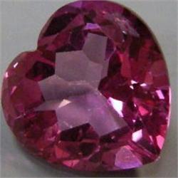 20.00 CTS HEART SHAPED PINK TOPAZ 17x17 MM