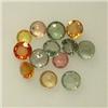 Image 1 : 4.00 CTS LOT OF MULTICOLOR ROUND SAPPHIRES