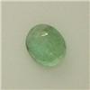 Image 1 : 2.03 CTS OVAL EMERALD CABOCHON 8x6 MM