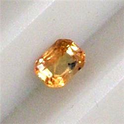 0.57 CTS OVAL SAPPHIRE 5x3 MM