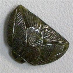 18.45 CTS CARVED TOURMALINE 23x17 MM