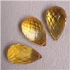 Image 1 : 20.01 CTS LOT OF GOLDEN CITRINE BRIOLETTE 14x8 MM