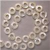 Image 1 : 10 MM MOTHER OF PEARL STRAND - 16 INCHES