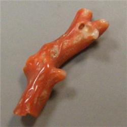 4.30 CTS FREE FORM NATURAL ITALIAN CORAL BRANCH 23x5 MM
