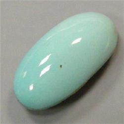 8.60 CTS OVAL PERSIAN TURQUOISE CABOCHON 18x9 MM