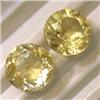 Image 1 : 5 CTS PAIR ROUND CITRINE 9 MM