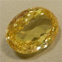 39 CTS OVAL SHAPED ZIRCONIA 20x16 MM