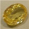 Image 1 : 39 CTS OVAL SHAPED ZIRCONIA 20x16 MM