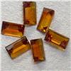 Image 1 : 3.00 CTS LOT OF EMERALD CUT MADEIRA CITRINE 6x4 MM