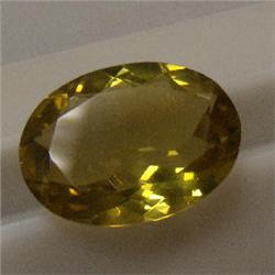 24.50 CTS OVAL LEMON CITRINE 24x18 MM