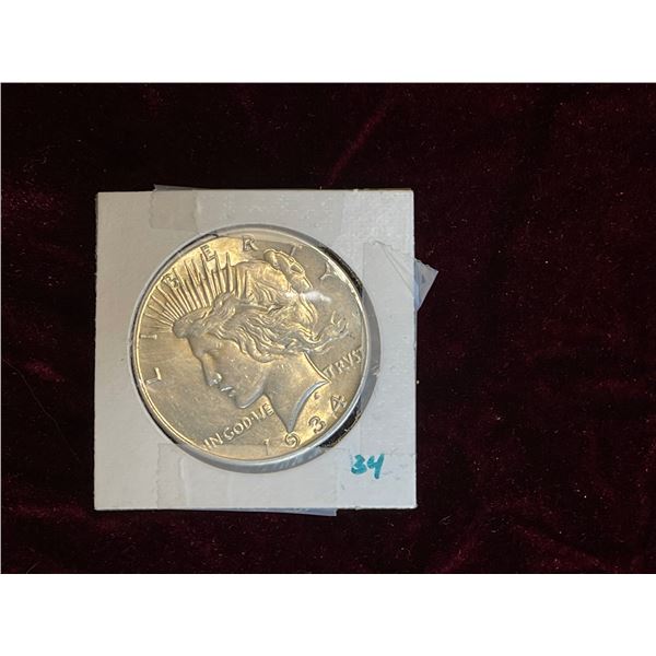 PEACE SILVER DOLLAR