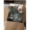 Image 2 : 2 BOXES OF CRYSTAL AND GLASSWARE, COLECTIBLES