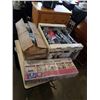 Image 1 : BOX OF WIGS, BOX OF ARTIFICIAL PLANTS AND KURTAIN KRAFT DELUXE DECORATING KIT