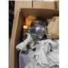 Image 2 : 2 BOXES OF CRYSTAL, ESTATE GOODS, KITCHEN ITEMS