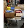 Image 1 : 2 BXOES OF TUPPERWARE, KITCHEN ITMES, PET CLIPPERS, CHRISTMAS TREE STAND