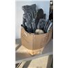 Image 1 : BOX OF 12 FOAM TOMBSTONES AND 6 FOAM SKULLS