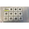Image 1 : 11 DIFFERENT CANADIAN GEORGE V NICKELS 1922-1936