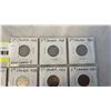 Image 2 : 11 DIFFERENT CANADIAN GEORGE V NICKELS 1922-1936