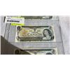 Image 3 : 3 1973 MINT CANADIAN BILLS - LAST ISSUES OF $1 BILL