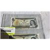 Image 4 : 3 1973 MINT CANADIAN BILLS - LAST ISSUES OF $1 BILL