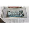 Image 2 : 3 1954 CANADIAN BILLS - $1, $2, $5 - FIRST BILLS WITH QUEEN ELIZABETH