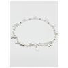 Image 2 : STERLING SILVER ANKLET, RETAIL $100.00