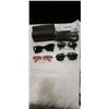 Image 2 : 4 PAIRS OF NON BRANDED SUNGLASSES IN BRAND NAME CASES