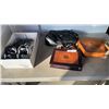 Image 1 : FORELLI PURSE WITH 2 LEATHER PURSES AND NEW 14W RUNNING SHOES