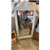 Image 2 : CARVED FRAMED MIRROR WITH STORAGE STOOL AND MAGAZINE RACK