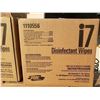 Image 4 : 5 BOXES I7 DISINFECTANT WIPES 10 BOTTLES TOTAL 180 WIPES PER BOTTLE