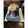 Image 1 : BOX OF AMAZON ITEMS, SEASHELL AND MORE