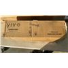 Image 3 : VIVO STAND-TV07W AND STAND V001 BLACK MOBILE TV CART AND DESK MONITOR STAND
