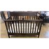 Image 1 : AS NEW CRIB WITH MATTRESS AND NEW SHEET SET