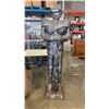 Image 1 : APPROX 78" METAL STANDING KNIGHT