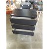 Image 3 : BLACK 3 DRAWER DRESSER