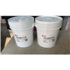 Image 1 : 40 LBS OF BARRY CALLEBAUT MILK CHOCOLATE 2 PAILS